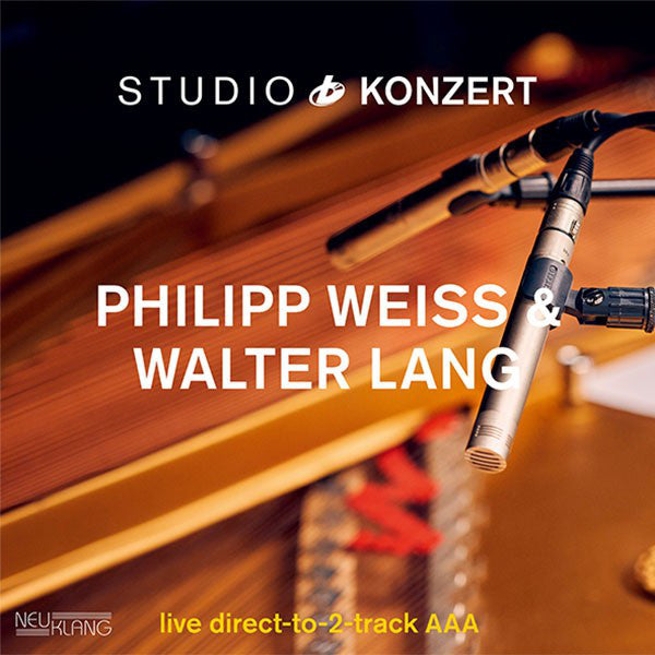 Philipp Weiss, Walter Lang (2) : Studio Konzert (LP, Ltd, Num)