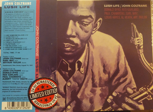 John Coltrane : Lush Life (CD, Album, Ltd, RE, RM)