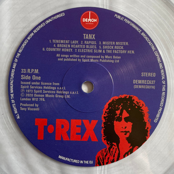 T. Rex : Tanx (LP, RE, RM, Cle)