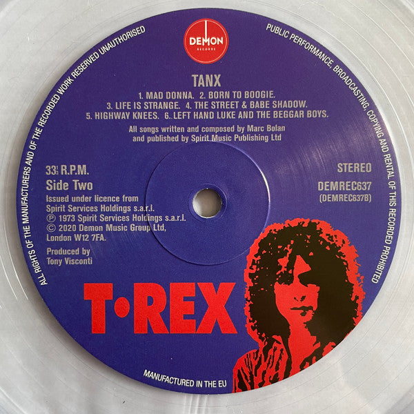 T. Rex : Tanx (LP, RE, RM, Cle)