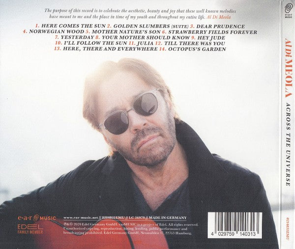 Al Di Meola : Across The Universe (CD, Album, Dig)