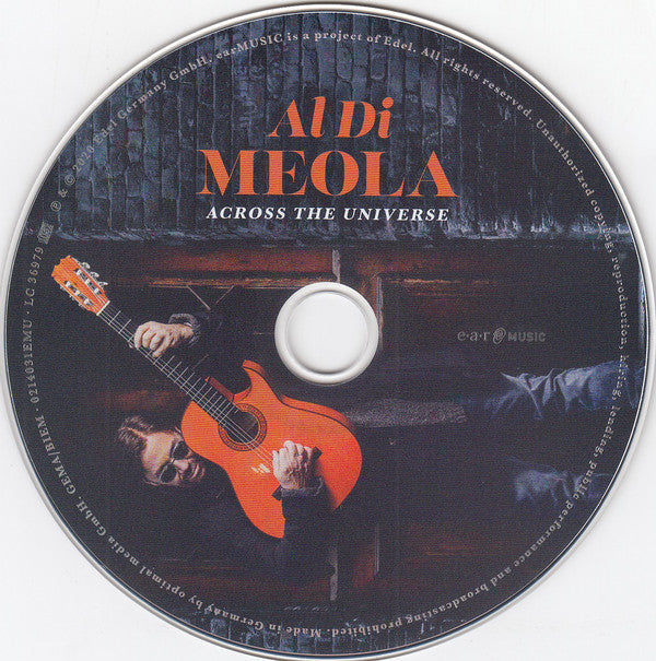 Al Di Meola : Across The Universe (CD, Album, Dig)