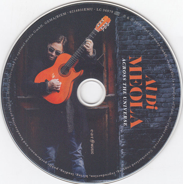 Al Di Meola : Across The Universe (CD, Album, Dig)