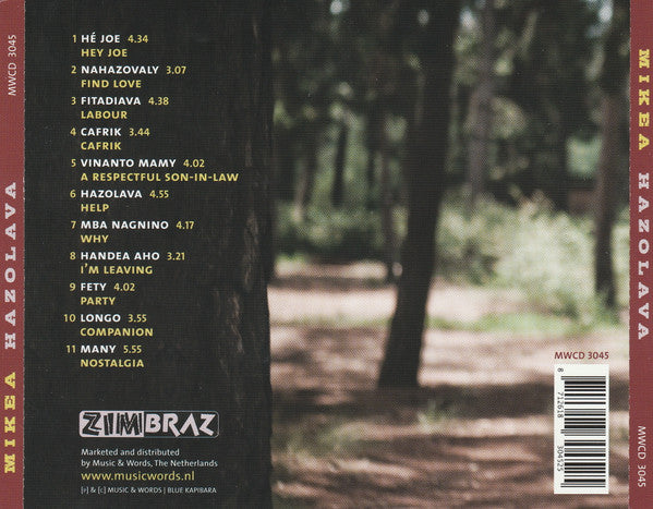 Mikea : Hazolava (CD, Album)