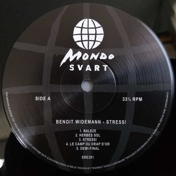 Benoît Widemann : Stress ! (LP, Album, RM, RP)