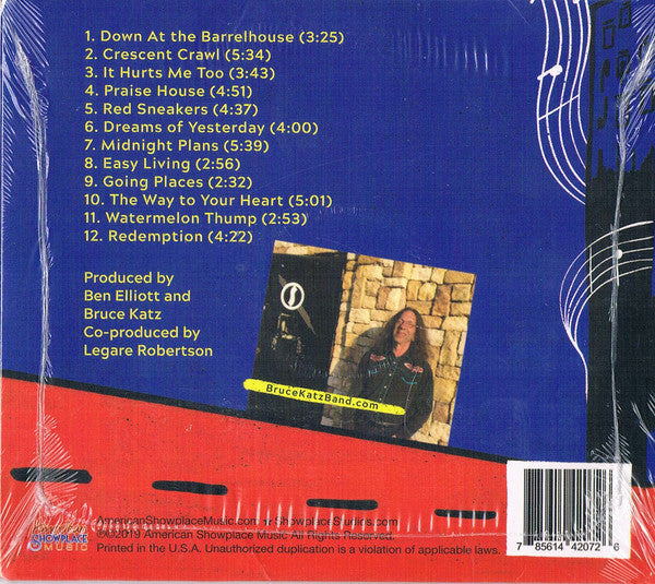 Bruce Katz : Solo Ride (CD)