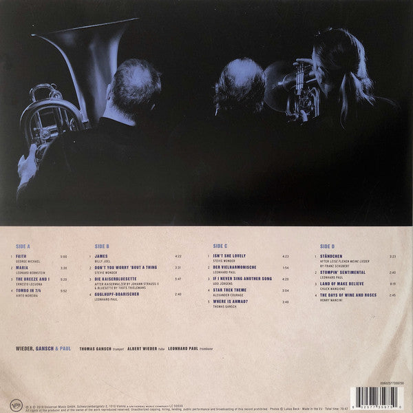 Albert Wieder, Thomas Gansch, Leonhard Paul : Ménage À Trois (2xLP)