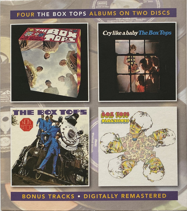 Box Tops : The Letter・Neon Rainbow / Cry Like A Baby / Non Stop / Dimensions (2xCD, Comp, RM, O-c)