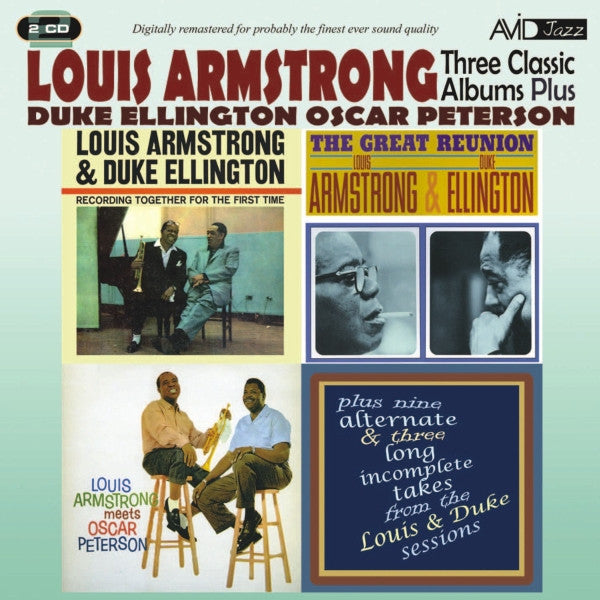 Louis Armstrong, Duke Ellington, Oscar Peterson : Three Classic Albums Plus (2xCD, Comp)