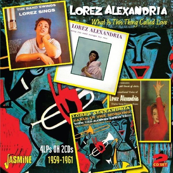 Lorez Alexandria : What Is This Thing Called Love (2xCD, Comp, RE)