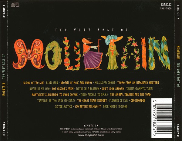 Mountain : The Very Best Of (CD, Comp)