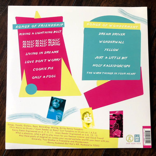 Mr. Husband : Songs of Friendship, Songs of Wonderment (LP, Album, Ltd)