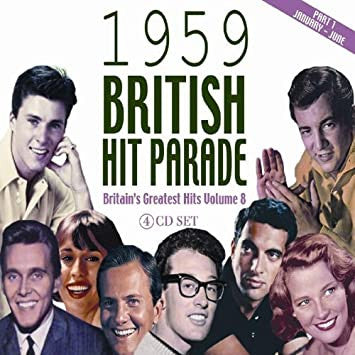Various : 1959 British Hit Parade - Britain's Greatest Hits Volume 8, Part 1 January - June (4xCD, Comp)