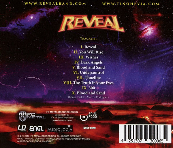 Reveal (17) : Timeline (CD, Album)