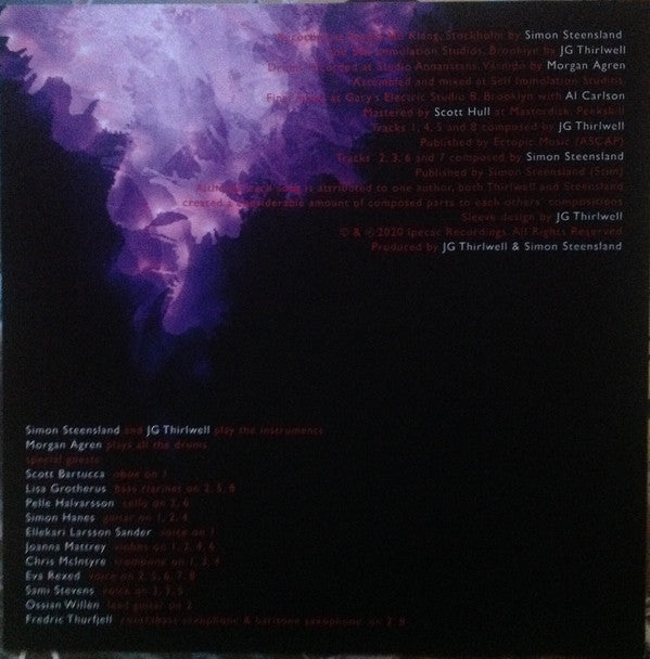 J.G. Thirlwell & Simon Steensland : Oscillospira (2xLP, Album)