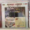 Terry Gibbs : Four Classic Albums: Terry Gibbs / Mallets-A-Plenty / Vibes On Velvet / A Jazz Band Ball (2xCD, Comp, RM)