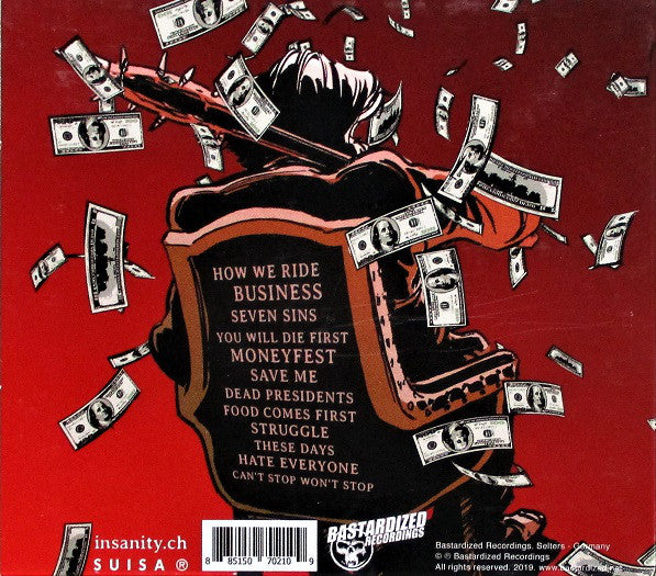 Insanity (22) : Moneyfest (CD, Album)