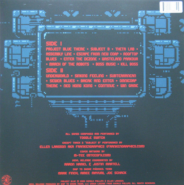 Toggle Switch : Project Blue  (LP, Blu)