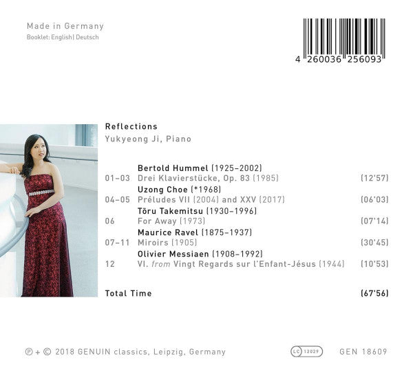 Yukyeong Ji : Reflections (CD, Album)