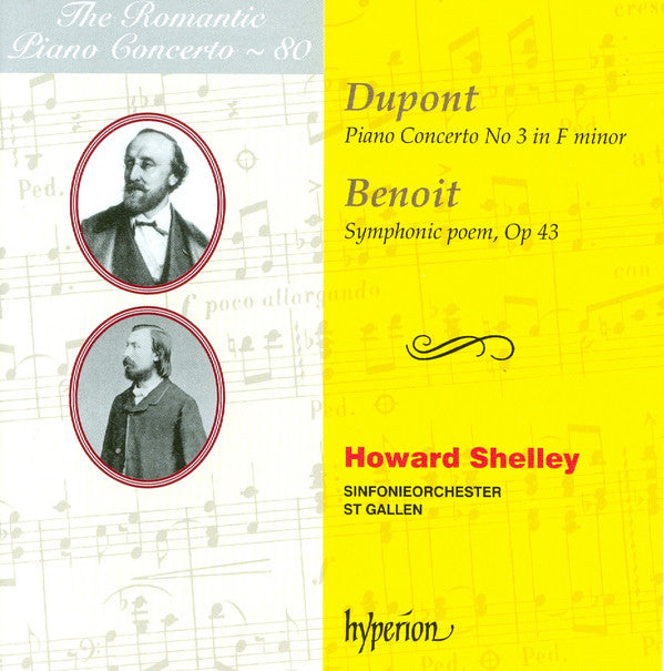Auguste Dupont, Peter Benoit, Howard Shelley, Sinfonieorchester St. Gallen : Piano Concertos (CD, Album)