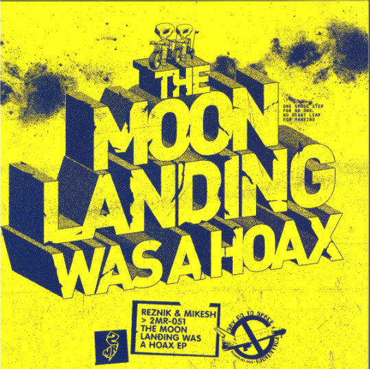 Reznik (3) & Good Guy Mikesh : The Moon Landing Was A Hoax (12", EP)