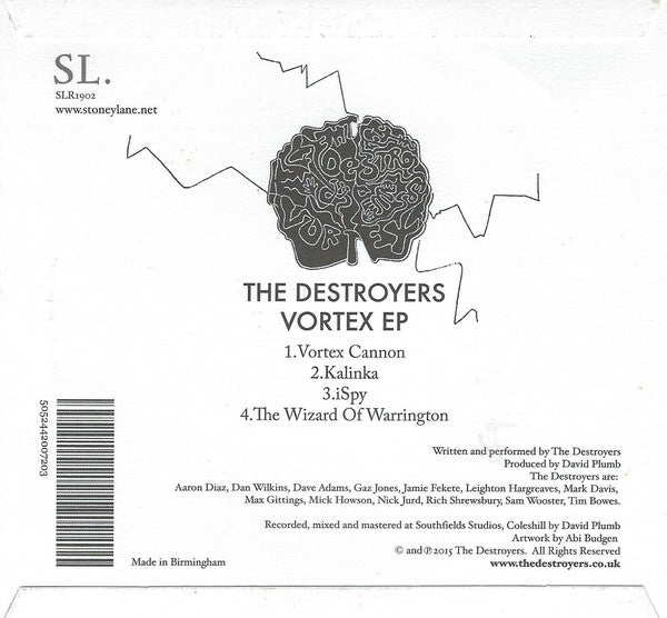 The Destroyers (4) : Vortex EP (CD, EP)