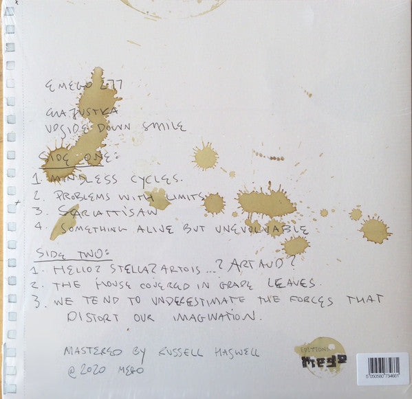 Ewa Justka : Upside Down Smile (LP)
