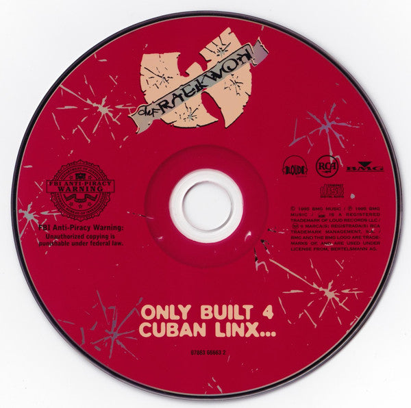 Chef Raekwon* : Only Built 4 Cuban Linx... (CD, Album, RE, Ter)