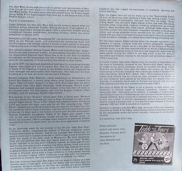 Teddy & The Tigers : Boppin' (10", Album, Ltd, RE, Gat + 7", Maxi, Ltd, RE)