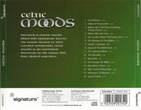Unknown Artist : Celtic Moods (CD)
