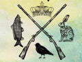 Fish Out Of Water (4) : Hares On A Mountain (CD, EP)