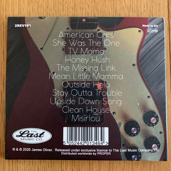 The James Oliver Band : Twang! (CD, Album)