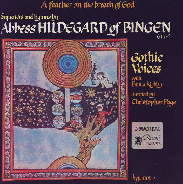 Hildegard Von Bingen, Gothic Voices (2) With Emma Kirkby Directed By Christopher Page : A Feather On The Breath Of God (CD, Album, RE)