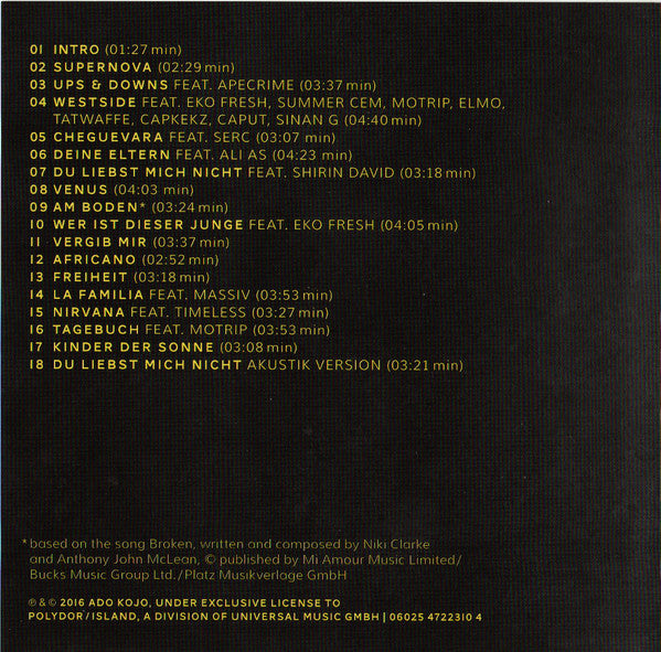 Ado Kojo : Reise X (CD, Album)