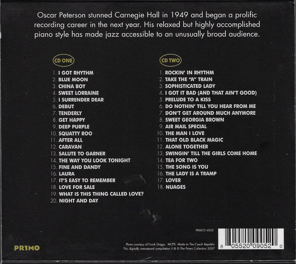 Oscar Peterson : The Dazzling Oscar Peterson (2xCD, Comp, RM)