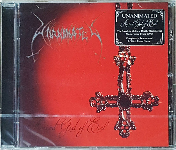 Unanimated : Ancient God Of Evil (CD, Album, RE, RM)