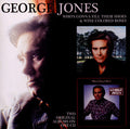 George Jones (2) : Who's Gonna Fill Their Shoes & Wine Colored Roses (CD, Comp, RE)