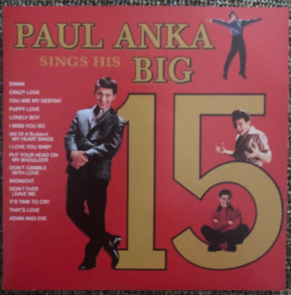 Paul Anka : Sings His Big 15 (CD, Comp)