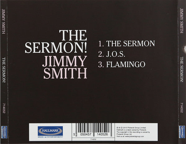 Jimmy Smith : The Sermon! (CD, Album, RE)