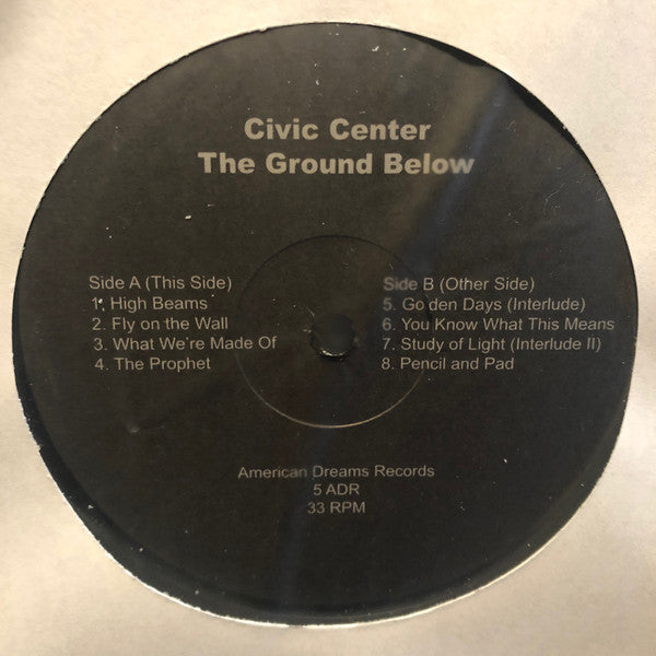 Civic Center : The Ground Below (LP, Album)