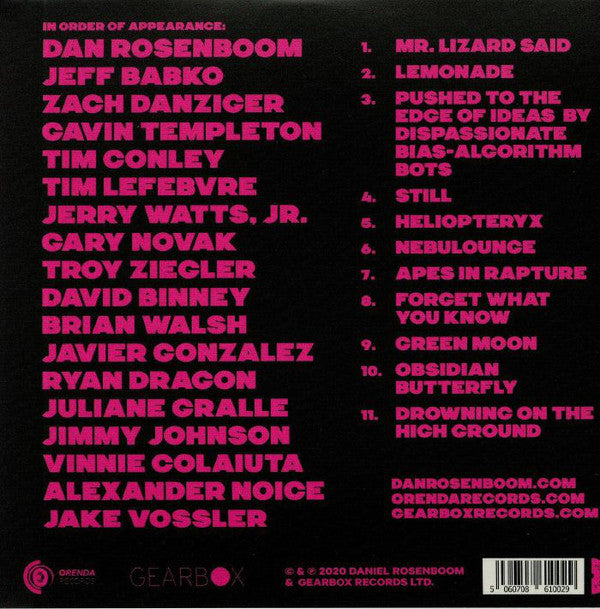 Daniel Rosenboom : Absurd in the Anthropocene (CD, Album)