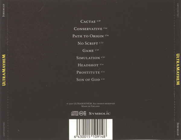 Ultramayhem : Jeremiad (CD, Album)