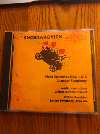 Dmitri Shostakovich, Martin Jones (3), Graham Ashton, William Boughton, English Symphony Orchestra : Piano Concertos No 1 & 2, Chamber Symphony (CD, Album)
