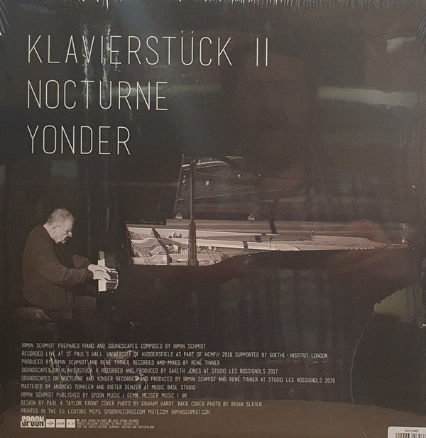 Irmin Schmidt : Nocturne (Live At The Huddersfield Contemporary Music Festival) (LP, Whi + LP, S/Sided, Etch, Whi + Album, Ltd, Num)
