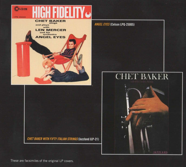 Chet Baker : Angel Eyes (CD, Album, RM, Dig)