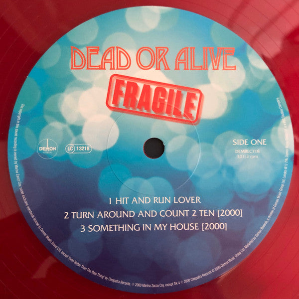Dead Or Alive : Fragile (2xLP, Album, RE, Red)