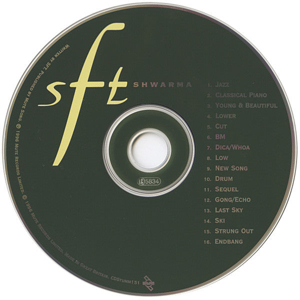 Simon Fisher Turner : Shwarma (CD, Album)