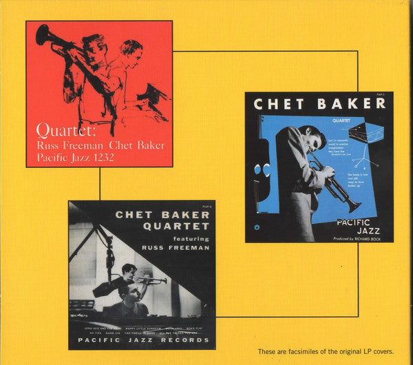 Chet Baker & Russ Freeman : Quartet (2xCD, Comp, RM, Dig)