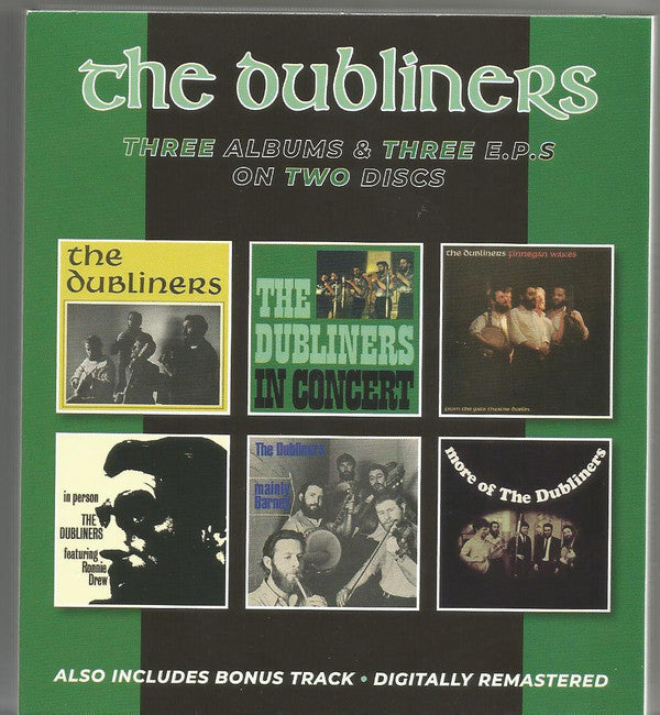The Dubliners : The Dubliners / In Concert / Finnegan Wakes / In Person / Mainly Barney / More Of The Dubliners (2xCD, Comp, RM)