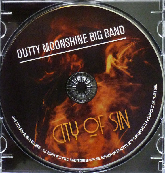Dutty Moonshine Big Band : City Of Sin (CD)